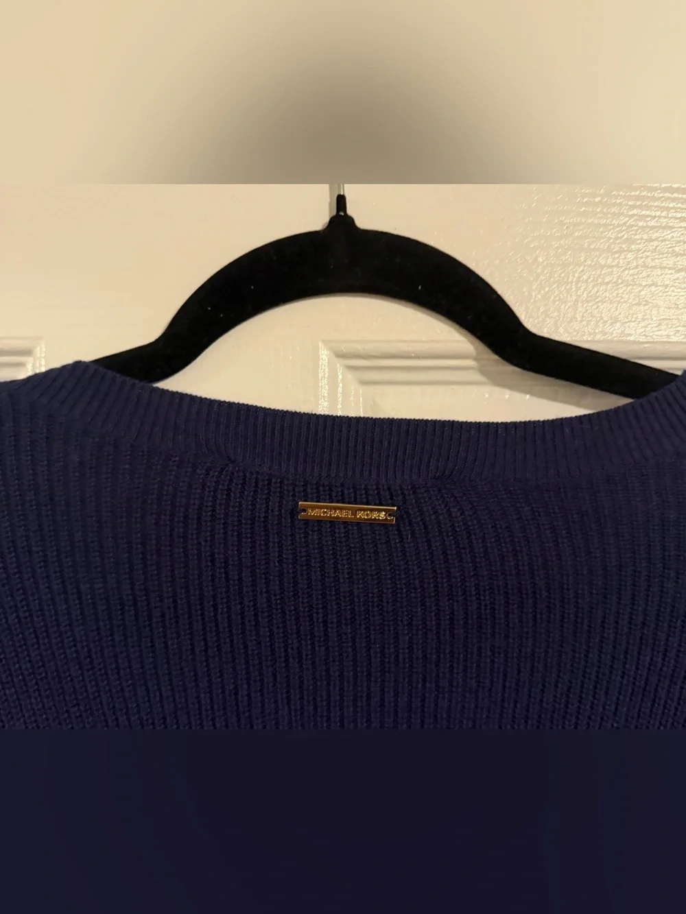 Michael Kors Deep Navy Crewneck Sweater